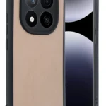 Uray store Xiaomi Redmi Note 14 Pro 4G Kılıf Aras Deri Kapak - Pudra