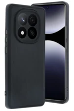 Uray store Xiaomi Redmi Note 14 Pro 4G Kılıf Aras Deri Kapak - Siyah