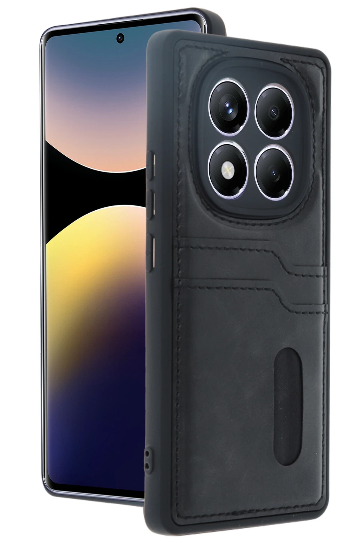 newface-xiaomi-redmi-note-14-pro-4g-kilif-sara-kartvizitli-deri-kilif-siyah-default Uray store Xiaomi Redmi Note 14 Pro 4G Kılıf Sara Kartvizitli Deri Kılıf - Siyah - Görsel 1
