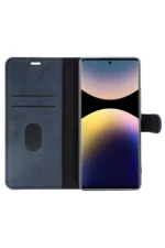 Uray store Xiaomi Redmi Note 14 Pro 4G Kılıf Trend S Plus Kapaklı Kılıf - Lacivert - Görsel 3