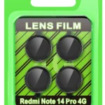 Uray store Xiaomi Redmi Note 14 Pro 4G Raze Metal Kamera Lens - Siyah