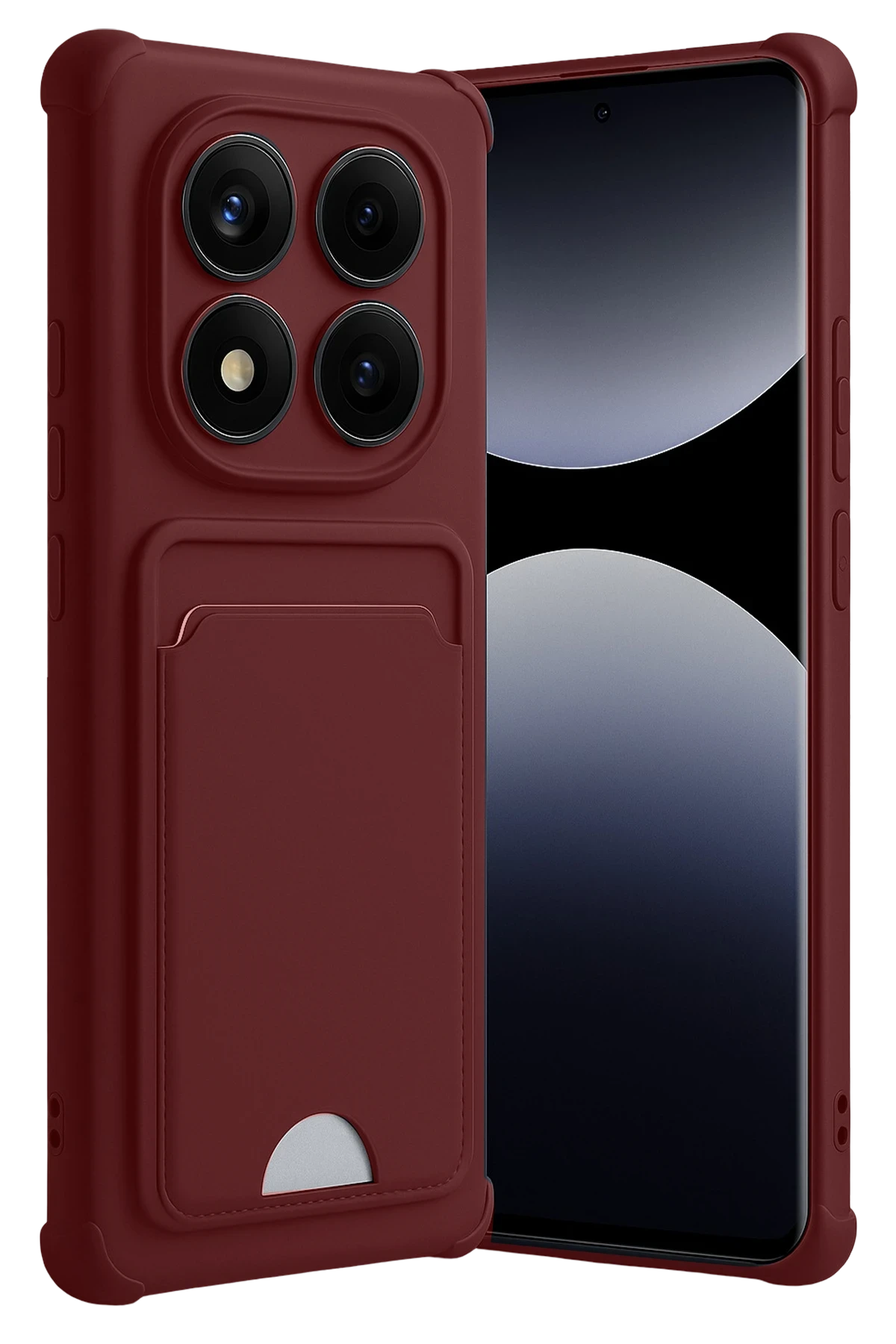 newface-xiaomi-redmi-note-14-pro-5g-kelvin-kartvizitli-silikon-bordo-default Uray store Xiaomi Redmi Note 14 Pro 5G Kelvin Kartvizitli Silikon - Bordo - Görsel 1