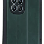 Uray store Xiaomi Redmi Note 14 Pro 5G Kılıf Flip Cover - Koyu Yeşil