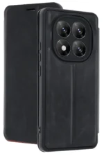 Uray store Xiaomi Redmi Note 14 Pro 5G Kılıf Flip Cover - Siyah