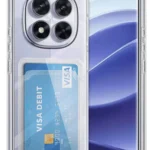 Uray store Xiaomi Redmi Note 14 Pro 5G Kılıf Kart Şeffaf Silikon - Şeffaf