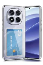 Uray store Xiaomi Redmi Note 14 Pro 5G Kılıf Kart Şeffaf Silikon - Şeffaf