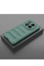 Uray store Xiaomi Redmi Note 14 Pro 5G Kılıf Optimum Silikon - Koyu Yeşil - Görsel 2