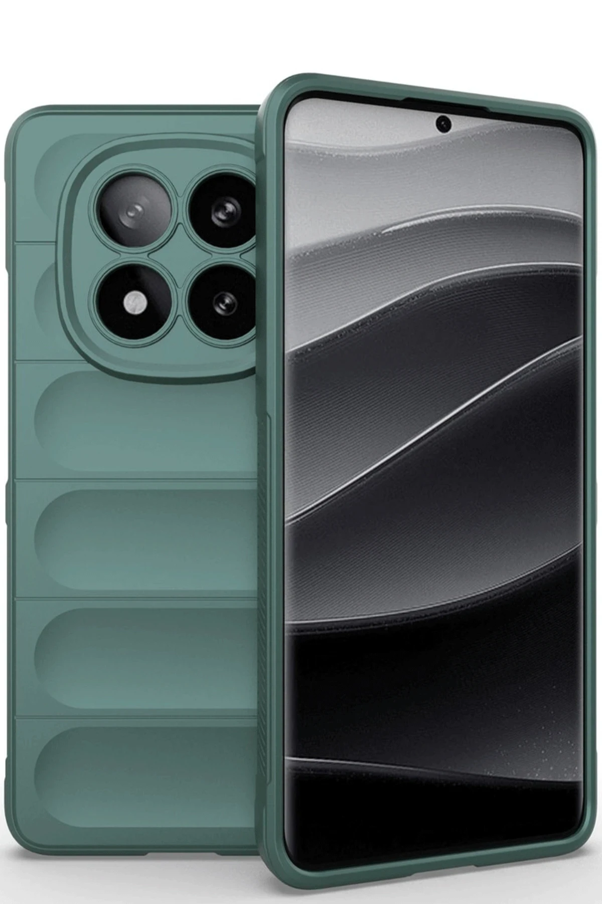 newface-xiaomi-redmi-note-14-pro-5g-kilif-optimum-silikon-koyu-yesil-default Uray store Xiaomi Redmi Note 14 Pro 5G Kılıf Optimum Silikon - Koyu Yeşil - Görsel 1