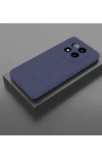 Uray store Xiaomi Redmi Note 14 Pro 5G Kılıf Optimum Silikon - Lacivert - Görsel 2