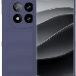 Uray store Xiaomi Redmi Note 14 Pro 5G Kılıf Optimum Silikon - Lacivert