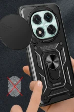 Uray store Xiaomi Redmi Note 14 Pro 5G Kılıf Pars Lens Yüzüklü Silikon - Yeşil - Görsel 2