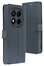 Uray store Xiaomi Redmi Note 14 Pro 5G Kılıf Trend S Plus Kapaklı Kılıf - Siyah