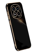 Uray store Xiaomi Redmi Note 14 Pro 5G Kılıf Volet Silikon - Siyah