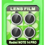 Uray store Xiaomi Redmi Note 14 Pro 5G Raze Metal Kamera Lens - Gümüş