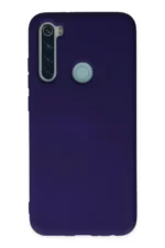 Uray store Xiaomi Redmi Note 8 Kılıf Nano içi Kadife Silikon - Mor