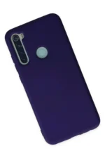 Uray store Xiaomi Redmi Note 8 Kılıf Nano içi Kadife Silikon - Mor - Görsel 3