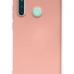 Uray store Xiaomi Redmi Note 8 Kılıf Nano içi Kadife Silikon - Pudra
