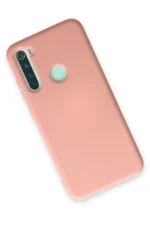 Uray store Xiaomi Redmi Note 8 Kılıf Nano içi Kadife Silikon - Pudra - Görsel 3