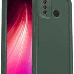 Uray store Xiaomi Redmi Note 8 Kılıf Viera Silikon - Koyu Yeşil