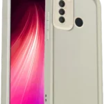 Uray store Xiaomi Redmi Note 8 Kılıf Viera Silikon - Krem