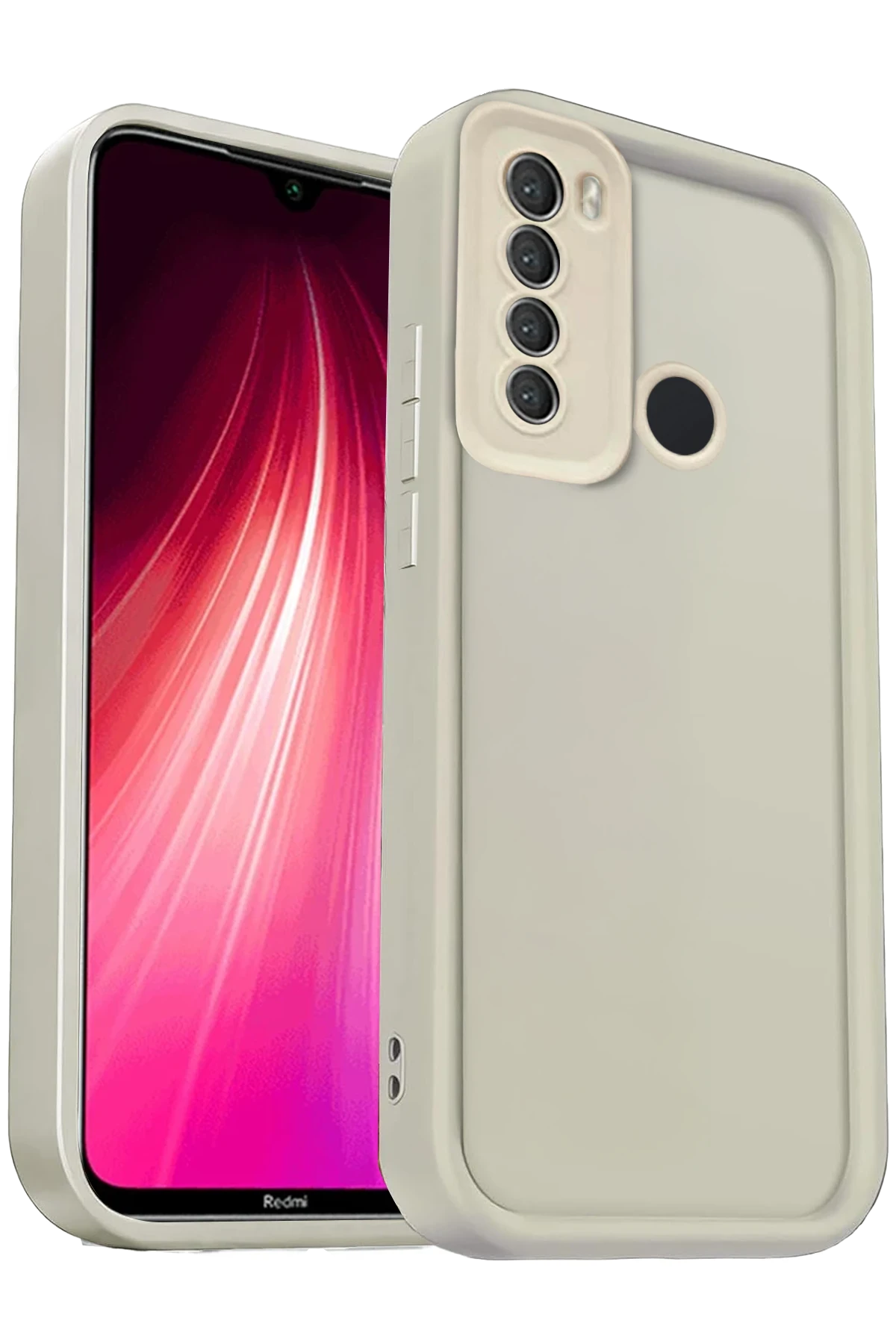 newface-xiaomi-redmi-note-8-kilif-viera-silikon-krem-default Uray store Xiaomi Redmi Note 8 Kılıf Viera Silikon - Krem - Görsel 1