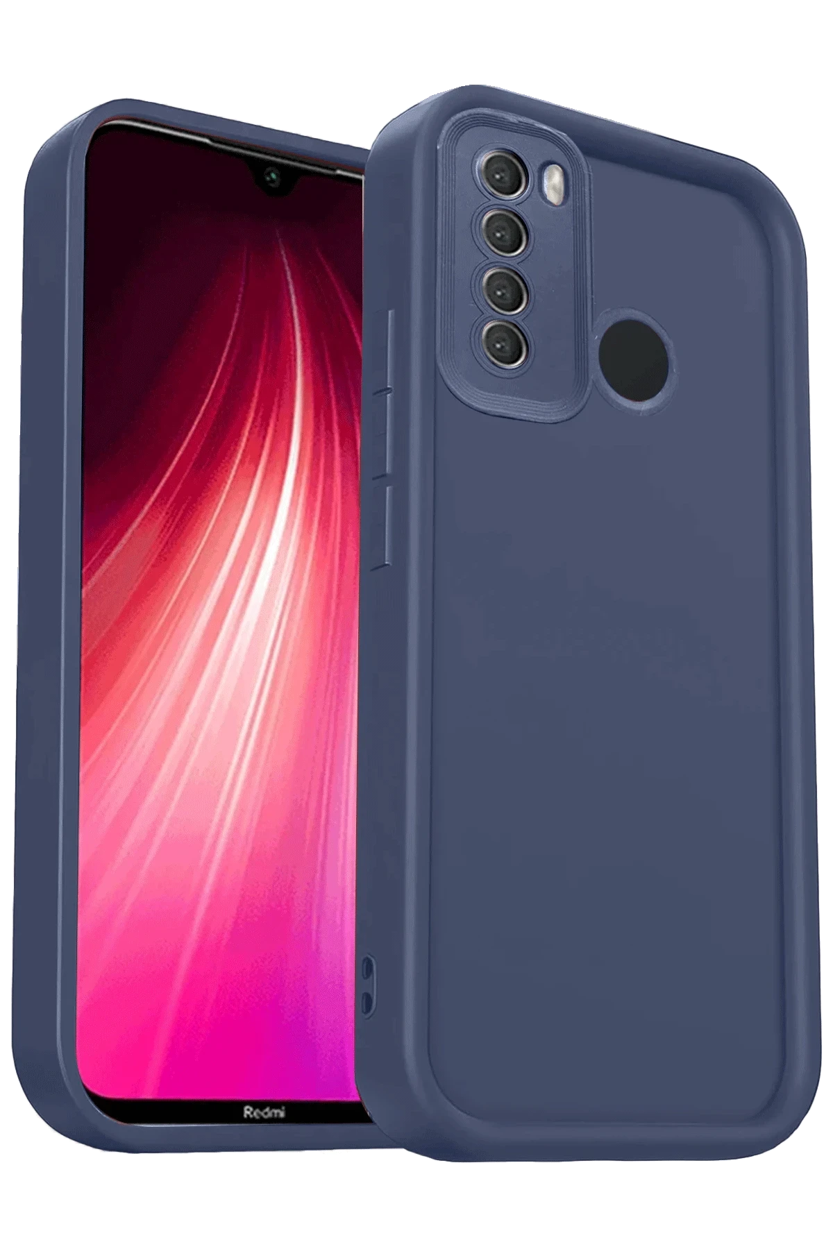 newface-xiaomi-redmi-note-8-kilif-viera-silikon-lacivert-default Uray store Xiaomi Redmi Note 8 Kılıf Viera Silikon - Lacivert - Görsel 1