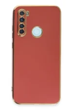 Uray store Xiaomi Redmi Note 8 Kılıf Volet Silikon - Kırmızı