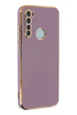 Uray store Xiaomi Redmi Note 8 Kılıf Volet Silikon - Mor - Görsel 2