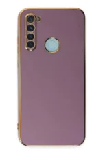 Uray store Xiaomi Redmi Note 8 Kılıf Volet Silikon - Mor