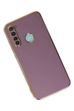 Uray store Xiaomi Redmi Note 8 Kılıf Volet Silikon - Mor - Görsel 3