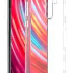 Uray store Xiaomi Redmi Note 8 Pro Kılıf Lüx Şeffaf Silikon