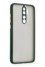 Uray store Xiaomi Redmi Note 8 Pro Kılıf Montreal Silikon Kapak - Yeşil