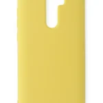 Uray store Xiaomi Redmi Note 8 Pro Kılıf Nano içi Kadife Silikon - Sarı