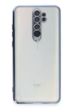 Uray store Xiaomi Redmi Note 8 Pro Kılıf Razer Lensli Silikon - Açık Mavi - Görsel 2