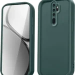 Uray store Xiaomi Redmi Note 8 Pro Kılıf Viera Silikon - Koyu Yeşil
