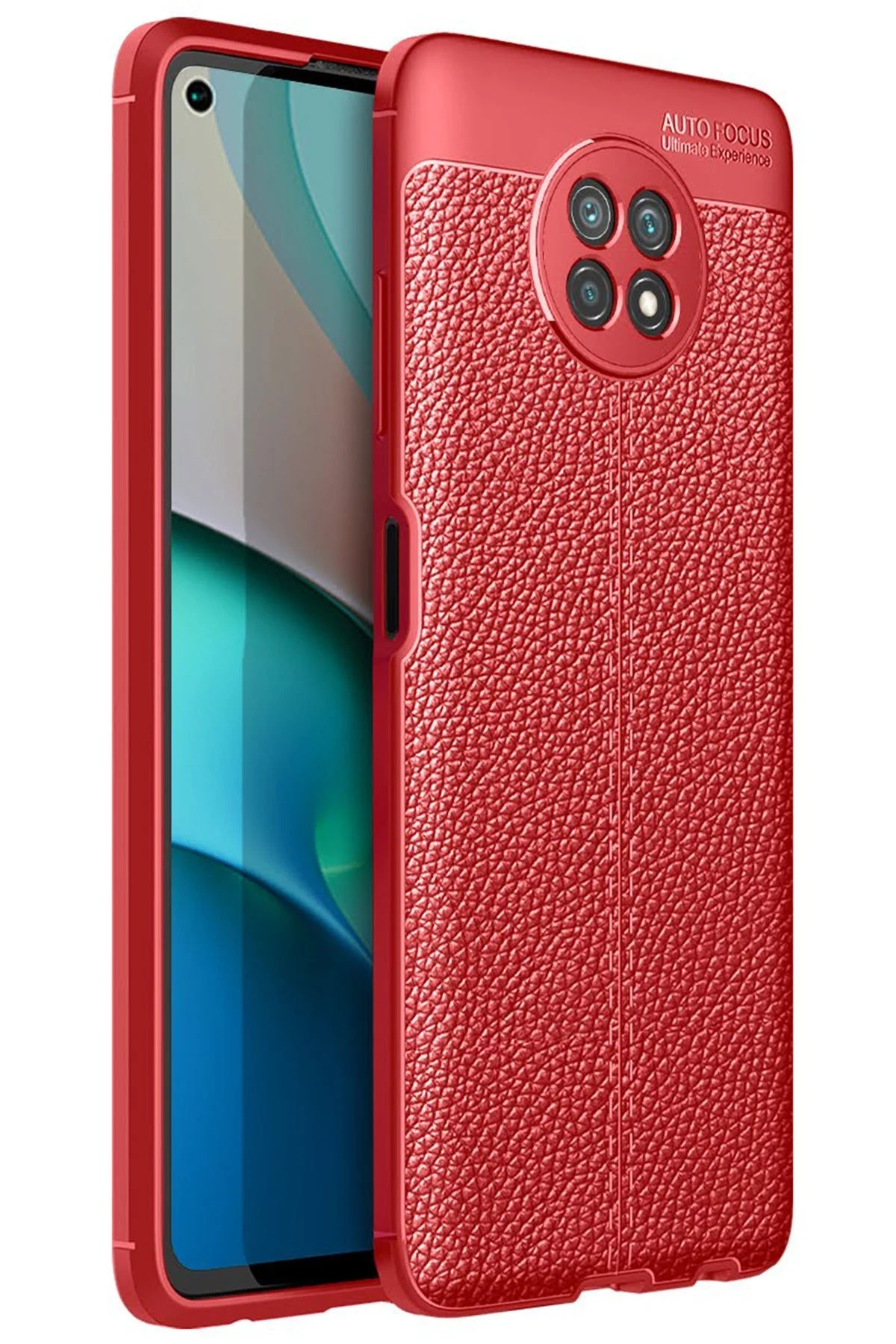 newface-xiaomi-redmi-note-9-5g-kilif-auto-focus-kapak-kirmizi-default Uray store Xiaomi Redmi Note 9 5G Kılıf Auto Focus Kapak - Kırmızı - Görsel 1