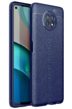 Uray store Xiaomi Redmi Note 9 5G Kılıf Auto Focus Kapak - Lacivert