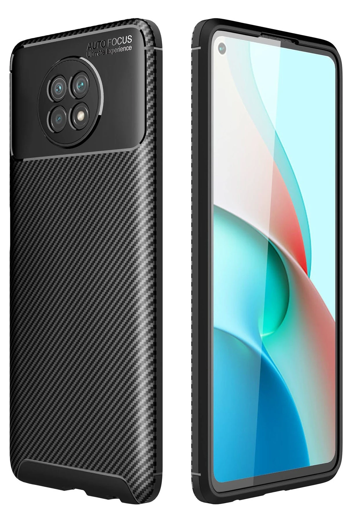 newface-xiaomi-redmi-note-9-5g-kilif-auto-focus-karbon-kapak-siyah-default Uray store Xiaomi Redmi Note 9 5G Kılıf Auto Focus Karbon Kapak - Siyah - Görsel 1