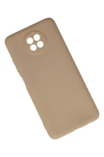 Uray store Xiaomi Redmi Note 9 5G Kılıf Nano içi Kadife Silikon - Bej - Görsel 2