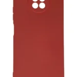 Uray store Xiaomi Redmi Note 9 5G Kılıf Nano içi Kadife Silikon - Kiremit