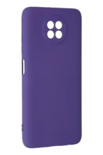 Uray store Xiaomi Redmi Note 9 5G Kılıf Nano içi Kadife Silikon - Mor - Görsel 3