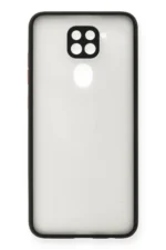 Uray store Xiaomi Redmi Note 9 Kılıf Montreal Silikon Kapak - Siyah - Görsel 2