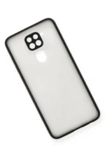 Uray store Xiaomi Redmi Note 9 Kılıf Montreal Silikon Kapak - Siyah - Görsel 3