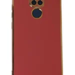 Uray store Xiaomi Redmi Note 9 Kılıf Volet Silikon - Kırmızı
