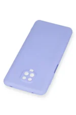 Uray store Xiaomi Redmi Note 9 Pro Kılıf Nano içi Kadife Silikon - Lila - Görsel 3