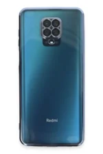 Uray store Xiaomi Redmi Note 9 Pro Kılıf Razer Lensli Silikon - Açık Mavi - Görsel 2