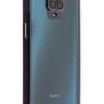 Uray store Xiaomi Redmi Note 9 Pro Kılıf Razer Lensli Silikon - Mor