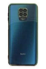 Uray store Xiaomi Redmi Note 9 Pro Kılıf Razer Lensli Silikon - Yeşil - Görsel 2