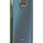 Uray store Xiaomi Redmi Note 9 Pro Kılıf Razer Lensli Silikon - Yeşil
