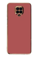 Uray store Xiaomi Redmi Note 9 Pro Kılıf Volet Silikon - Kırmızı - Görsel 2